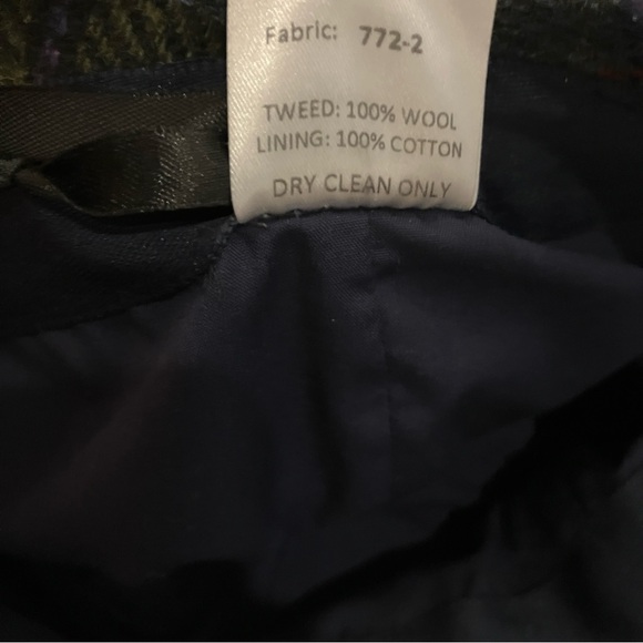 Mucros Weavers Tweed Flapper Cap Blue Green Plaid - Picture 8 of 8